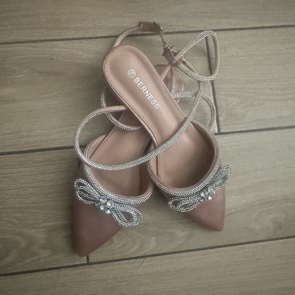 Pink Crystal Flats - Picture 2 of 4
